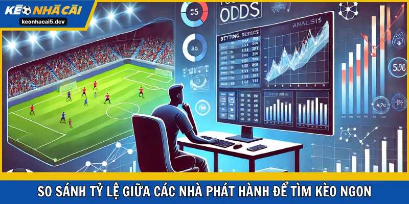 So sánh tỷ lệ giữa các nhà phát hành để tìm kèo ngon
