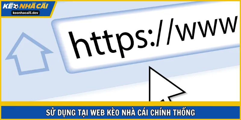 Sử dụng tại web Kèo Nhà Cái 5 chính thống
