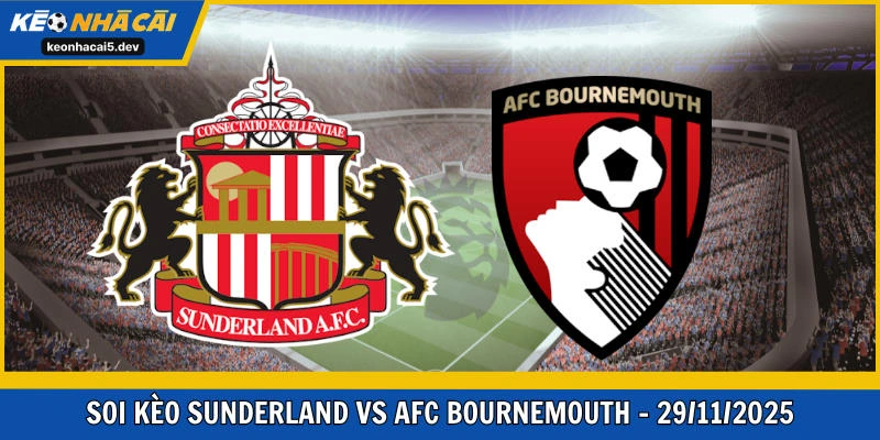 Sunderland vs AFC Bournemouth