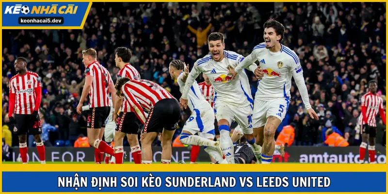 Soi kèo Sunderland vs Leeds United vòng 18 EPL
